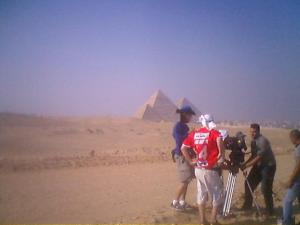 We were lucky enough to have unlimited access to the Pyramids at Giza